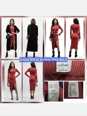Aritizia Wilfred Alchemy Dress Size S